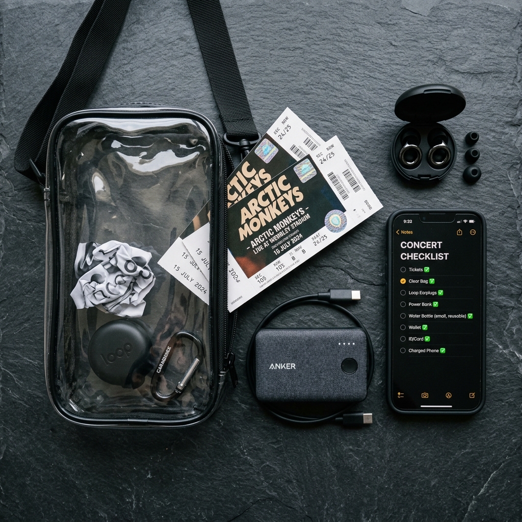 The Ultimate Concert Packing Checklist